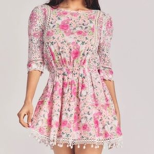 NWT LoveShackFancy Novalie Mini Dress